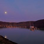 Januarmond über dem Edersee …