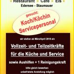 Für unser Restaurant an der Edersee-Staumauer …