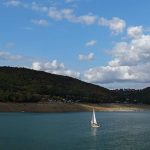 Der Edersee am 31. August 2018.  …